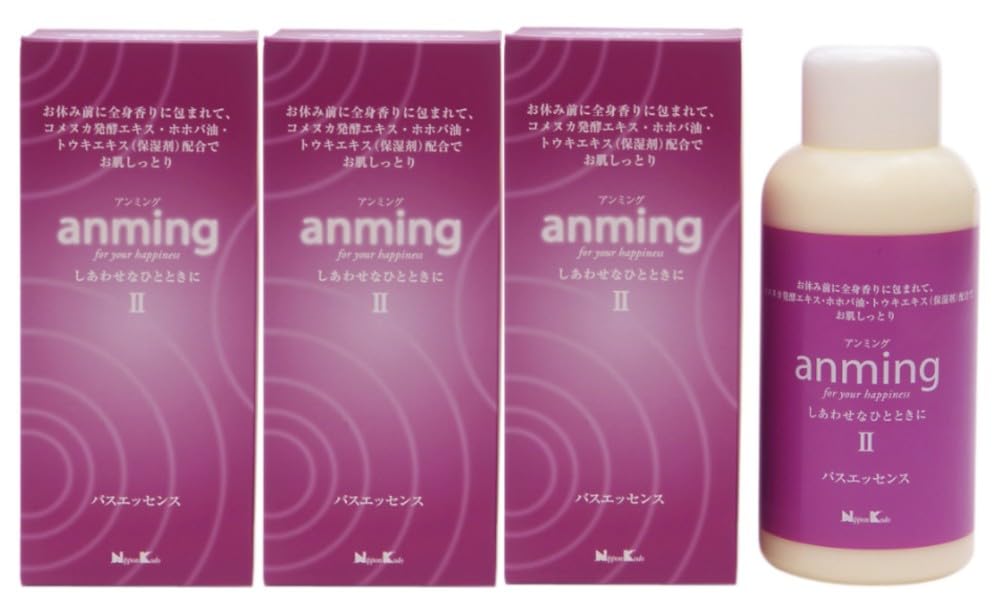 

Anming2 Эссенция для ванны 480 мл x 3 [Оптовая покупка]