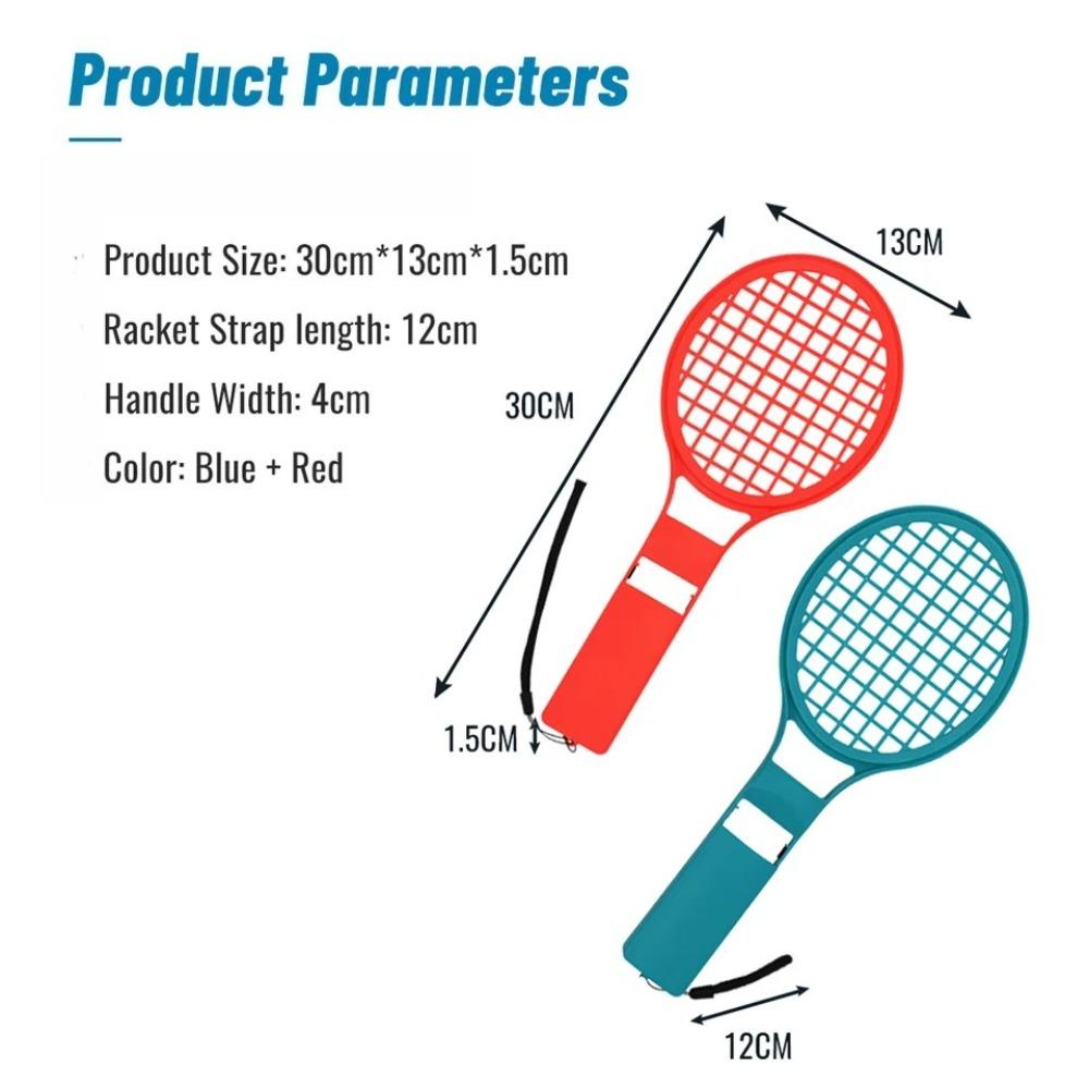 Tennis Racket for NS Switch /Oled Joy-Con Handle Holder Controller Grips Tennis Game Accessories