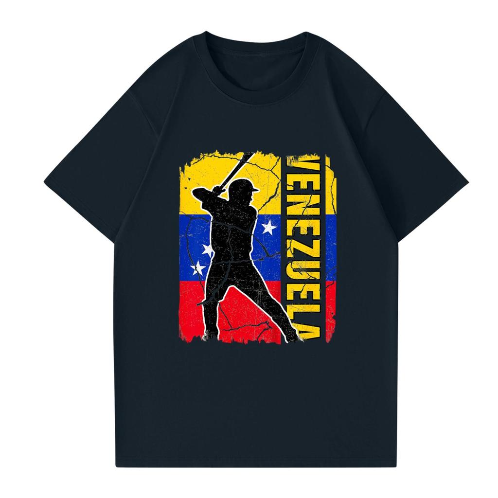 Modisches rundhalsiges lässiges bedrucktes kurzärmeliges T-Shirt Top für Damen und Herren