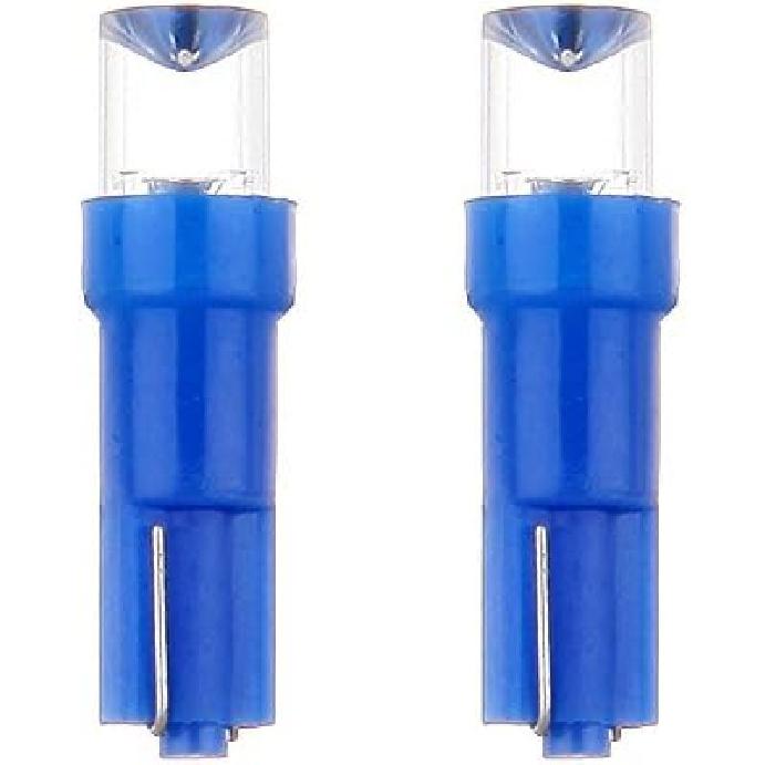 Cciyu 10 Pack Blue T5 74 73 Instrument Cluster Panel Gauge Dash LED Bulb Light 17 57 37 T5 Diode Led Bulbs Replacement Fit for Dashboard Gauge Light