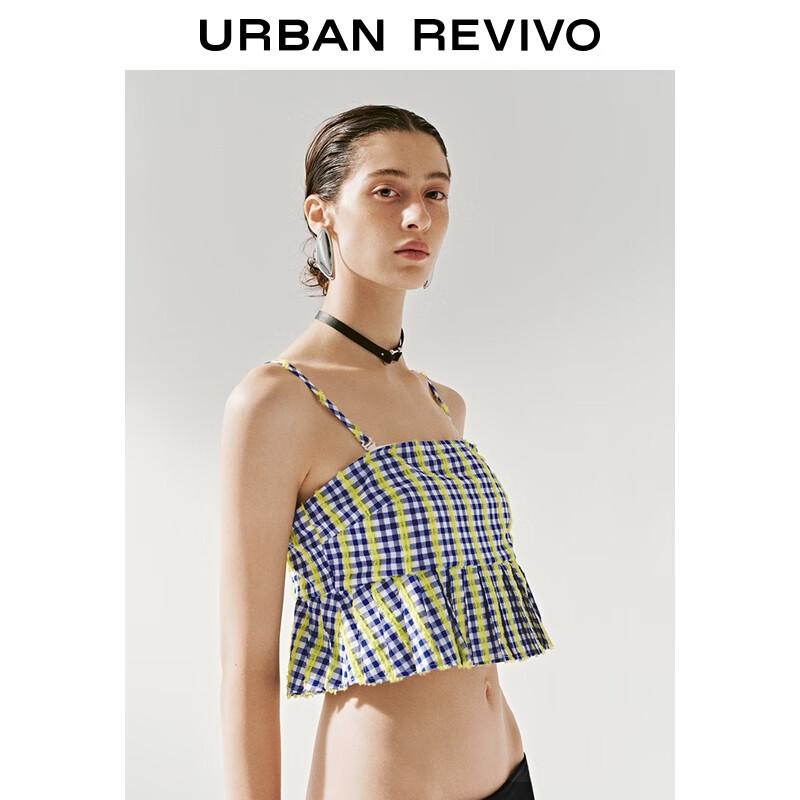 UR Women's Color Block Plaid Camisole