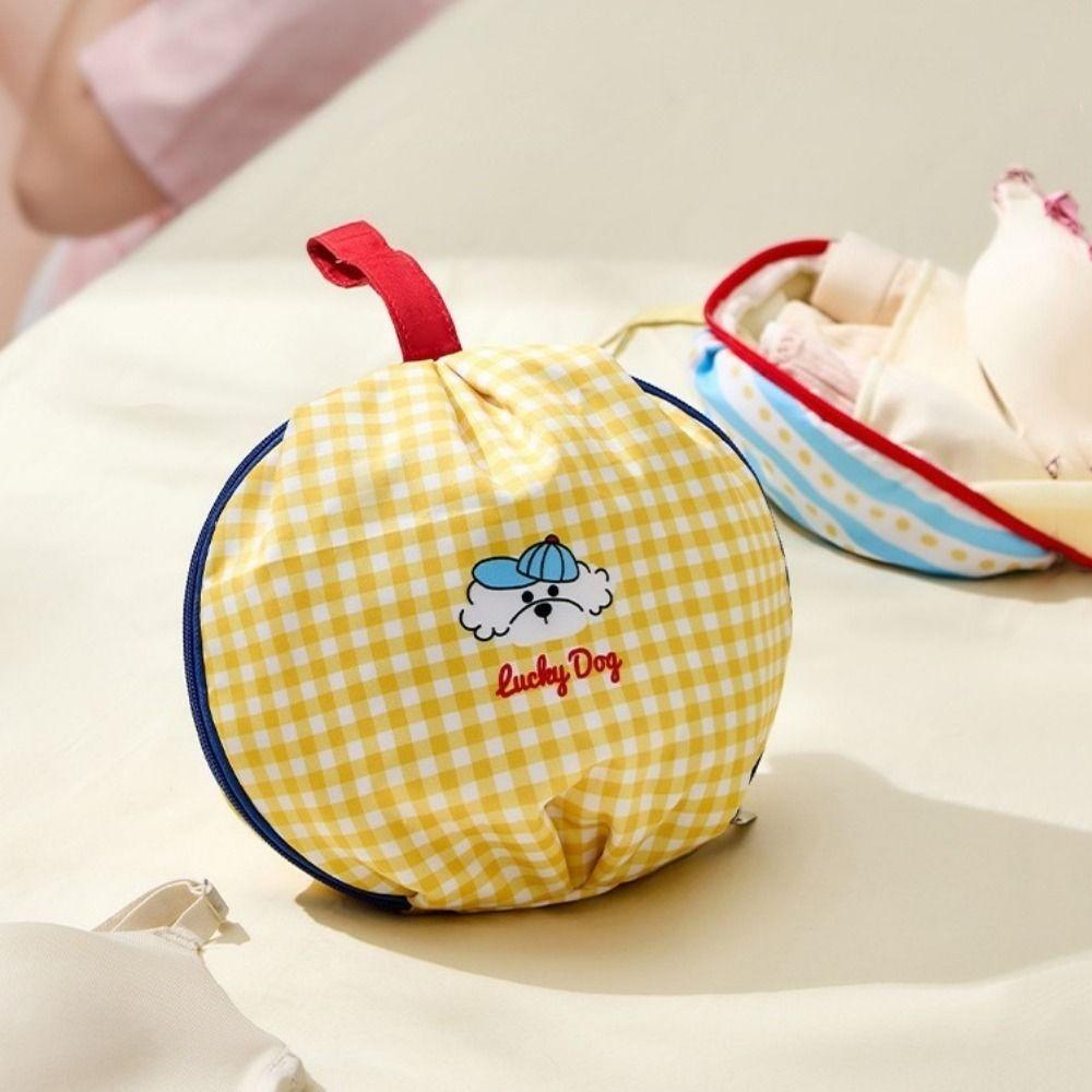 Cartoon Intimate Clothes Bag Large Capacity Bra Storage Bag Underwear Storage Bag Travel Use
