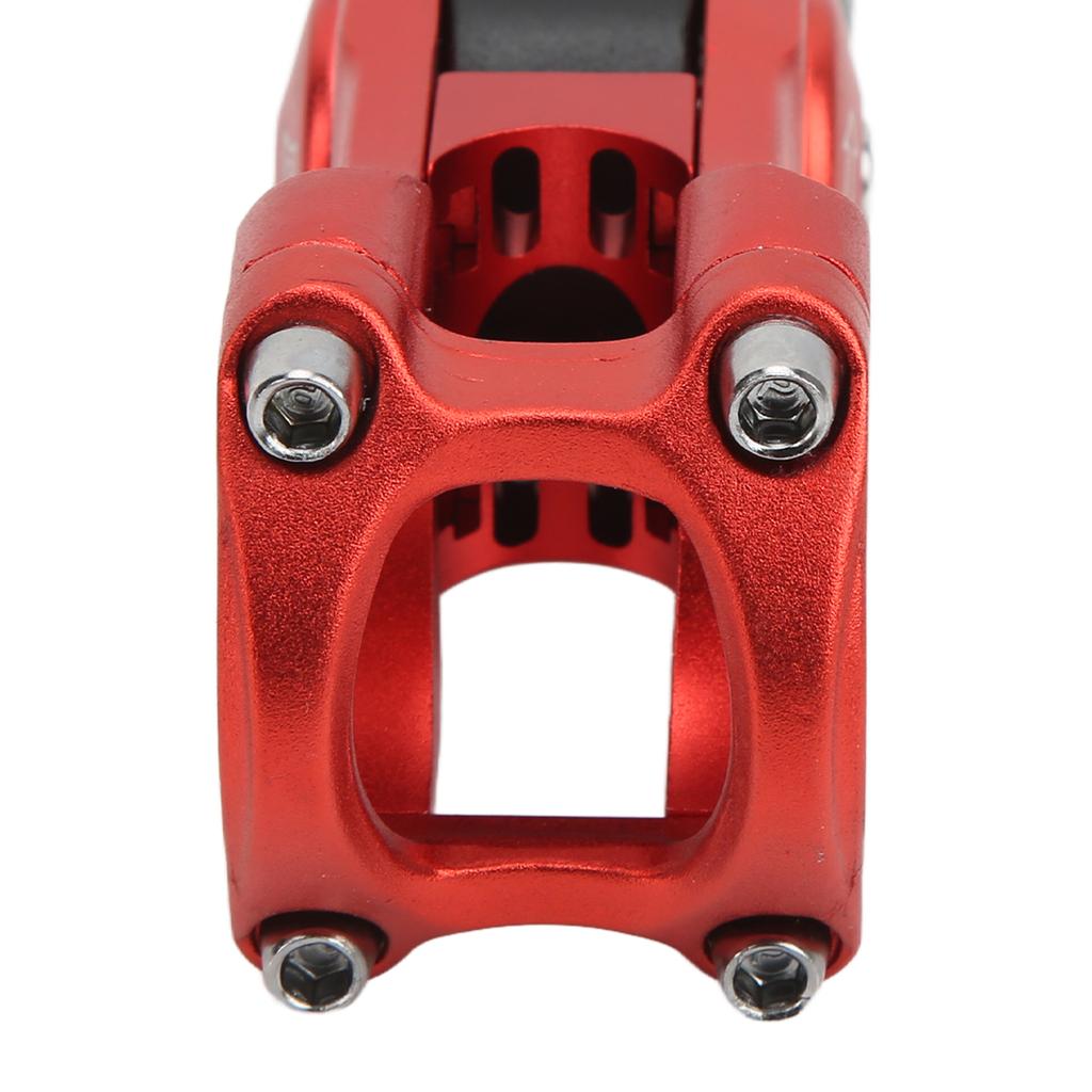 Bike Hollow Stem CNC Machining   Handlebar Extender for Mountain Road Bike Red and Black