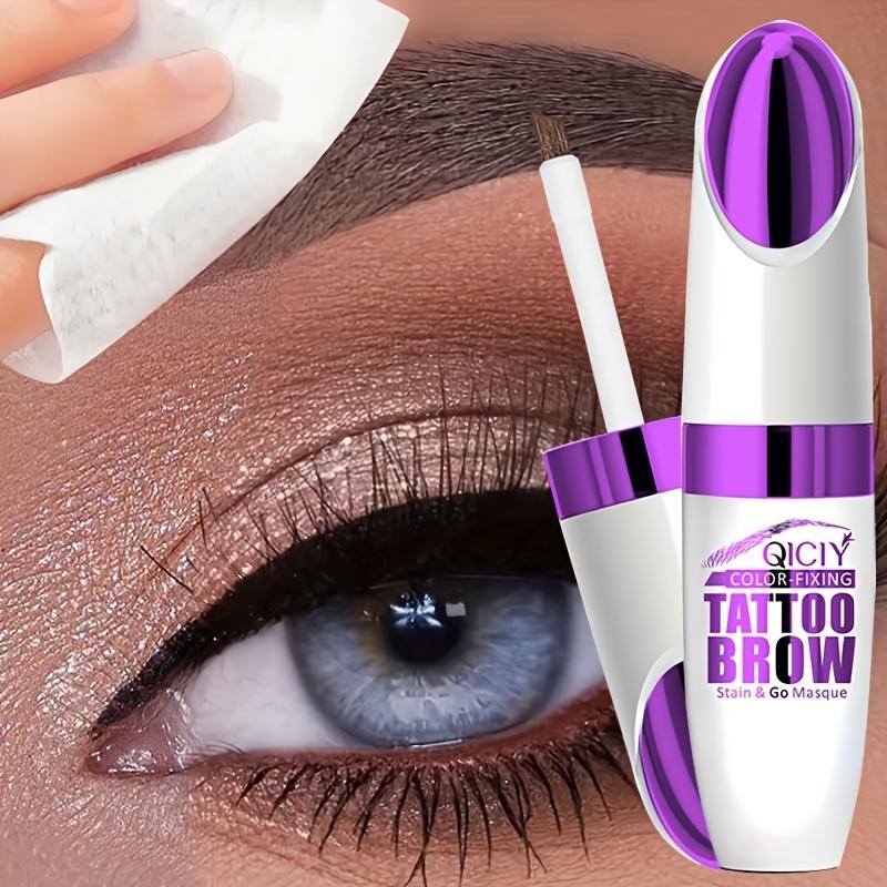Long Lasting Tear Off Eyebrow Gel Cream, Waterproof and Sweat Proof, Long-lasting Color Retention, Creating A Natural Appearance