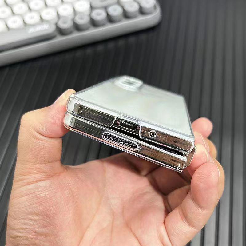 Ultra-Thin, Anti-Drop Transparent Protective Case for Samsung Z Fold 4