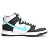 Nike Dunk Blue Moment Slip Resistant Slip Resistant High Top Skateboard Shoes Unisex Black White Blue DD1869-103(Team801-)