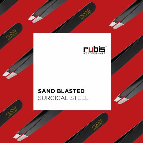 Swiss Rubis Tweezers Classic Black