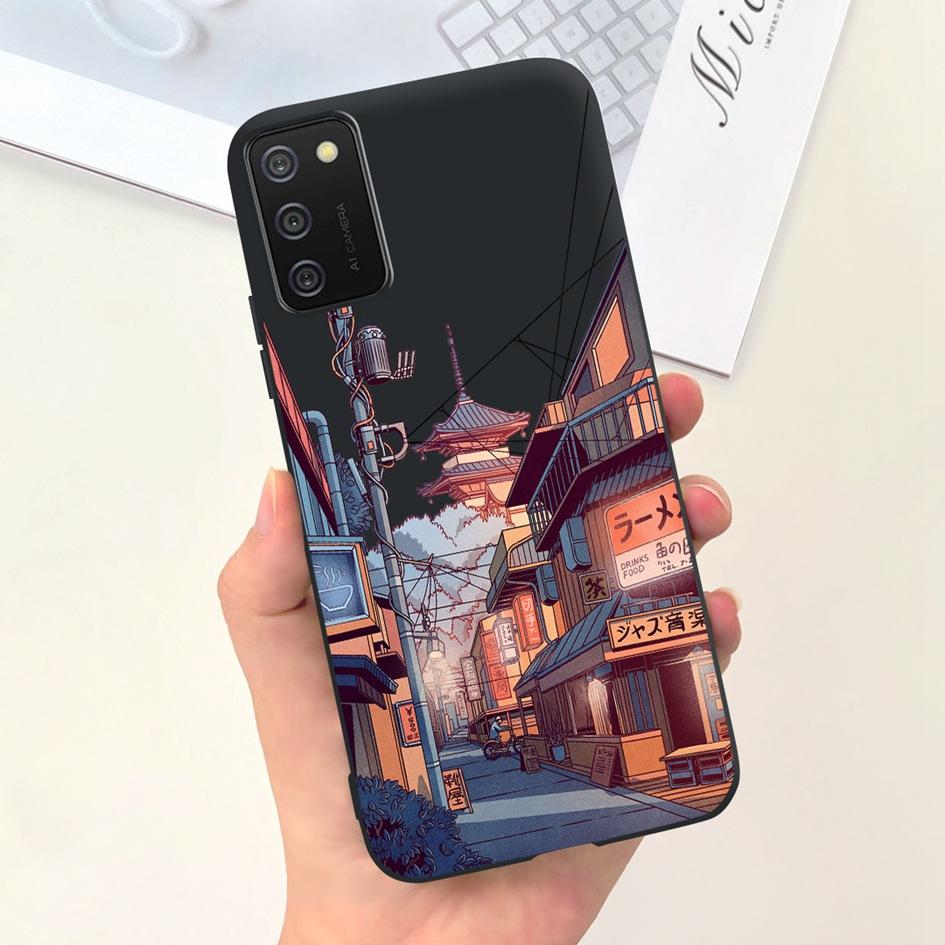 For Samsung A03s A02s Case New Fashion Flower Butterfly Shockproof Bumper For Samsung Galaxy A03s SM-A037F A 02s SM-A025F Covers