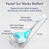 Cooling Spa Ice Globes Roller Stainless Steel Gua Sha Cryo Sticks Face and Eyes Massager Facial Skin Care Tools Gifts for Women