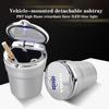 msbn8 Car Ashtray with Cover LED Light Automotive Ashtray for Volvo xc60 s60 v40 v50 v60 s80 s40 c30 awd c70 s40 s60 s80 s90 t6 v70