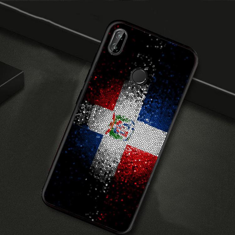 Dominican Republic Flag For Huawei Nova 11i 12i 12s 8i 9 10 SE Y60 Y61 Y70 Y90 Y72 Y73 Y91 P60 Pro P40 P30 Lite Case