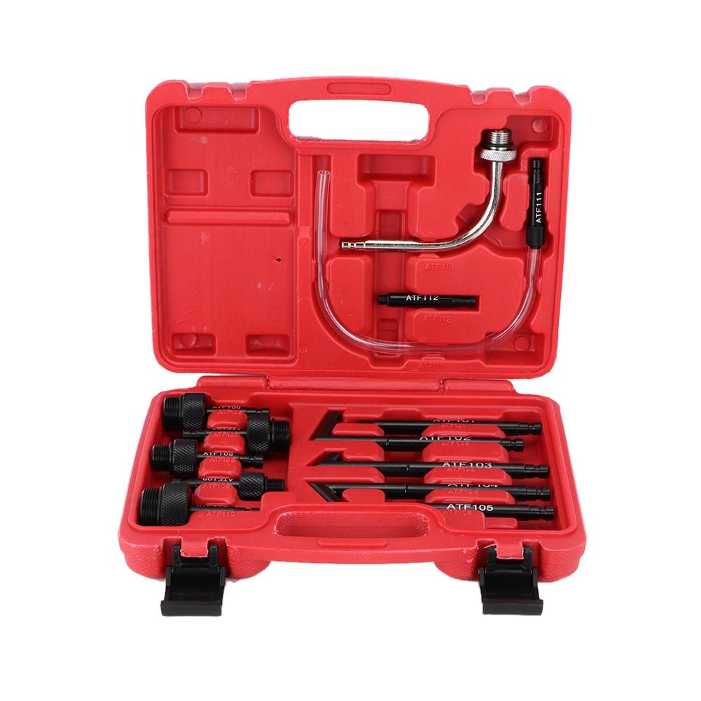 

13PcsSet Oil Fill Adapter Transmission Fluid Oil Refilling Refill Connector Tool Kit