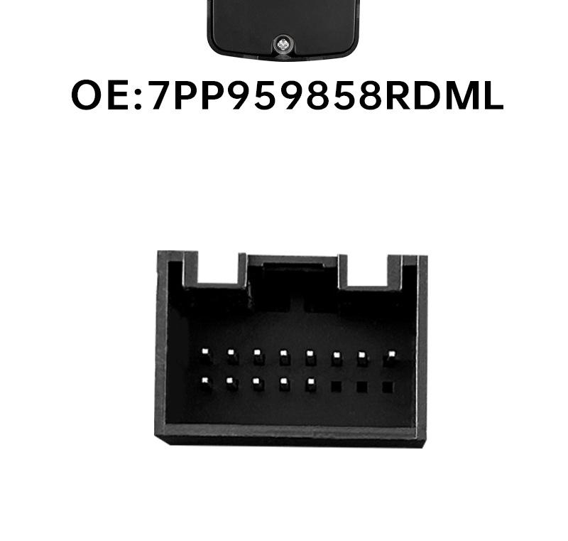 Macan Driver's Side Auto Window Switch 7PP959858RDML, Premium Quality