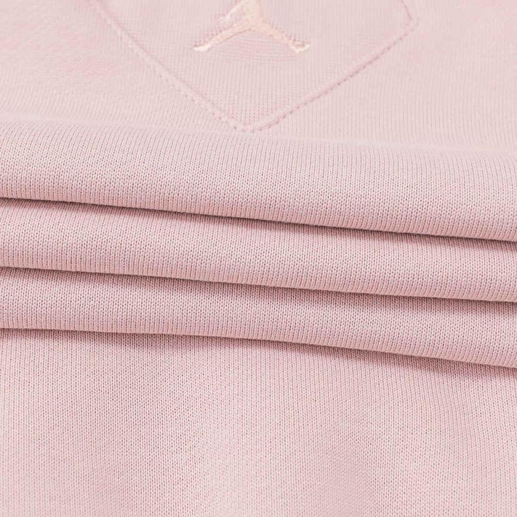 Jordan Crew Neck Pullover Solid Color Sweatshirt Kids Sweatshirt Pink JD2442127GS-002