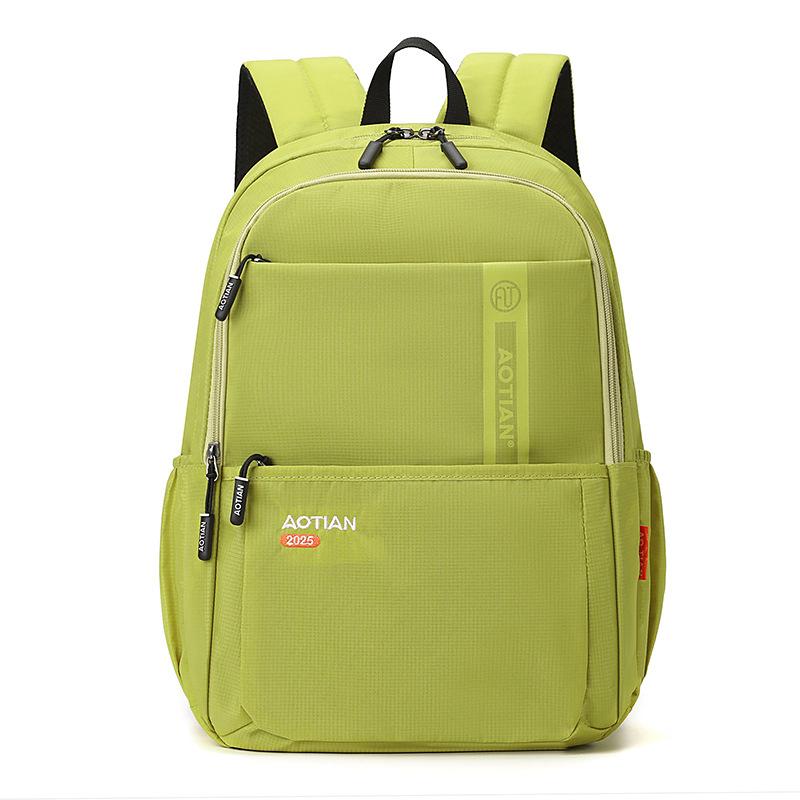 Unisex Large Capacity Backpack Lightweight Wear-resistant Oxford Travel Bag