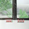 Magnetischer, selbstansaugender, transparenter Klimaanlagen-Türvorhang, winddichter und warmer Schlafzimmer-, Küchen-Rauchschutz-Trennvorhang