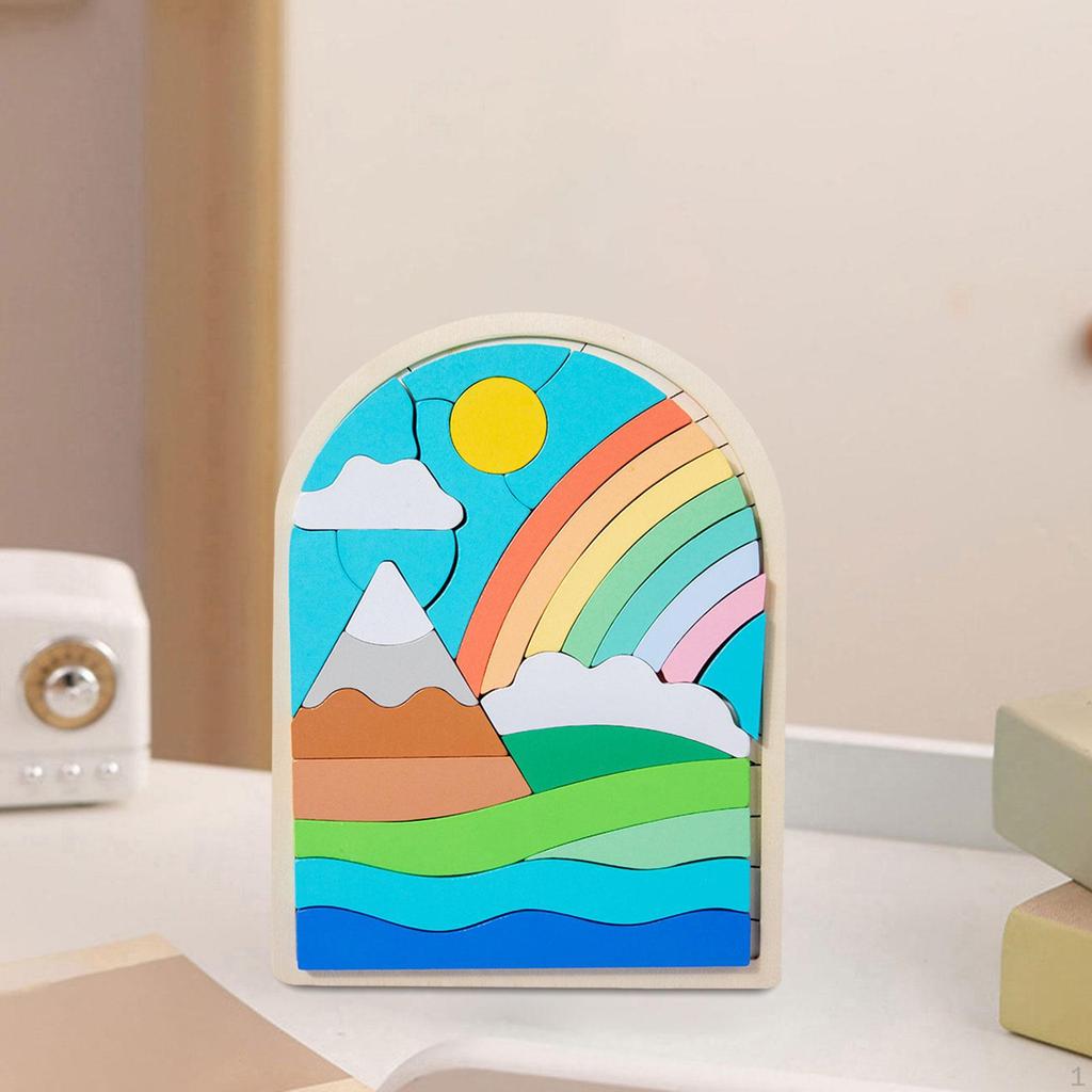 Educational Wooden Puzzle Set for Kids