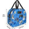 Gamer Portable Lunch Tote Bag Reusable Gaming Thermal Lunch Box for Men Women Kids for School Camping Hiking Picnic Beach Travel