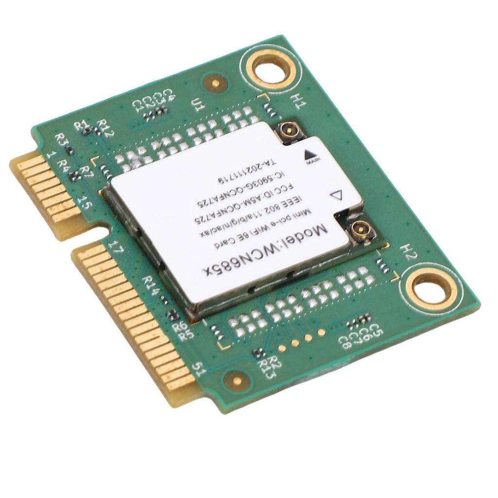 PCIE WiFi Card Support for 11 10 PC 6GB 6GHz 5GHz 2.4GHz Band WiFi 6E Wireless Card with 5.3 OFDMA MU MIMO s