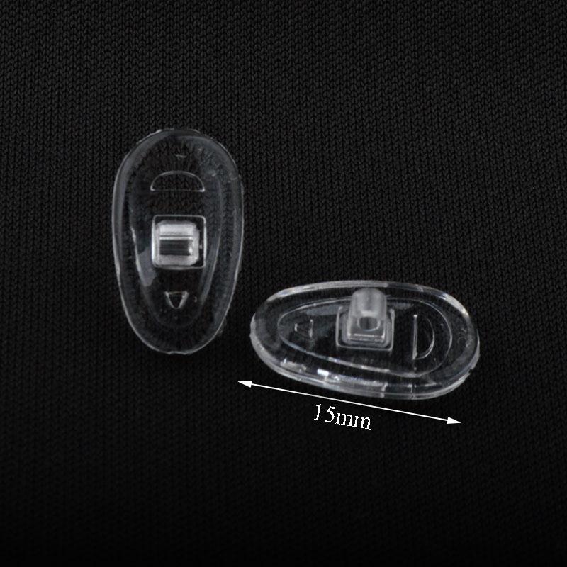 250Pairs(500pcs) Anti Slip Silicone Nose Pad For Eyeglasses Sunglass Glass Spectacles Eyewear