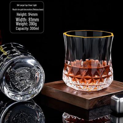 Shangqi Medusa Base Crystal Glass Tumbler Set