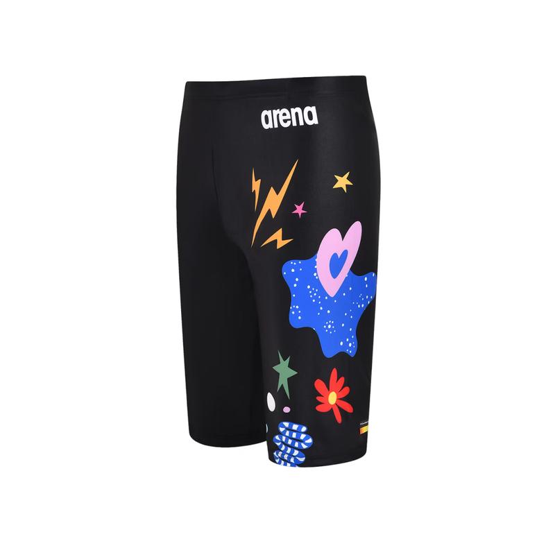 

Arena Boys Printed Knee-Length Swim Trunks 140cm