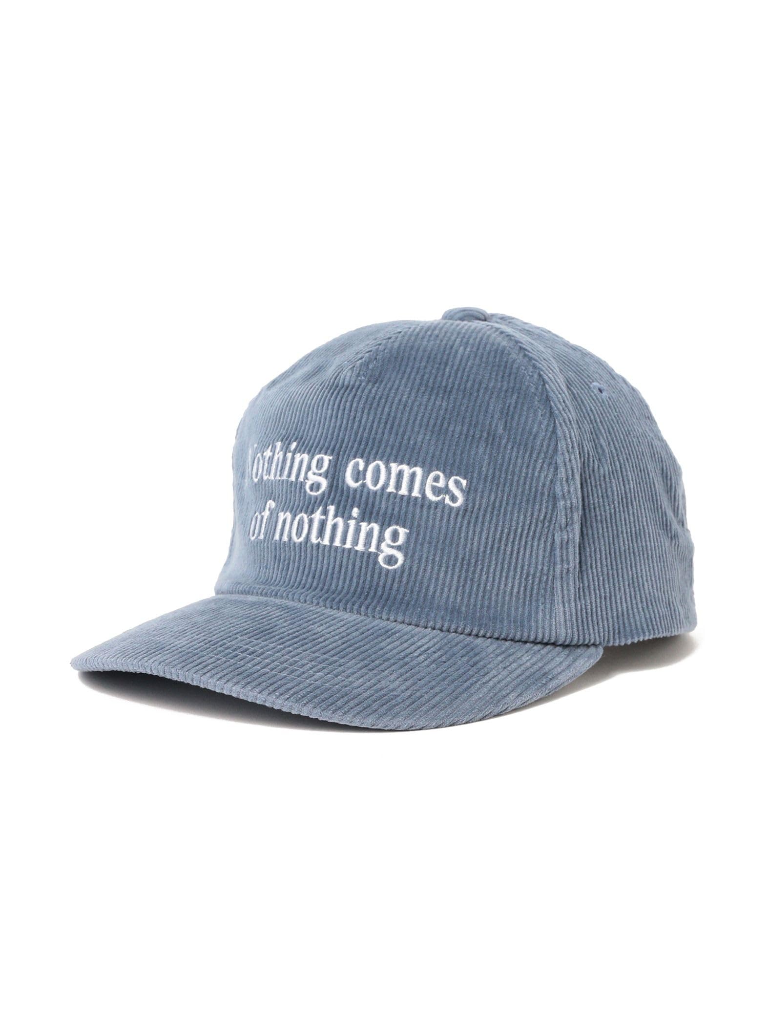 

В:MING LIFE STORE by BEAMS Мужская вельветовая кепка с вышивкой, Каменно-синий, Свободный размер