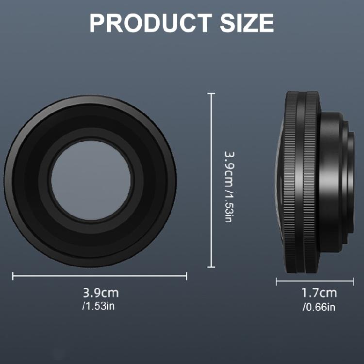 Wide Angle Filter For Action 5 Camera Wide Angle Lens Filter Videographer Exploration Recording Accessories