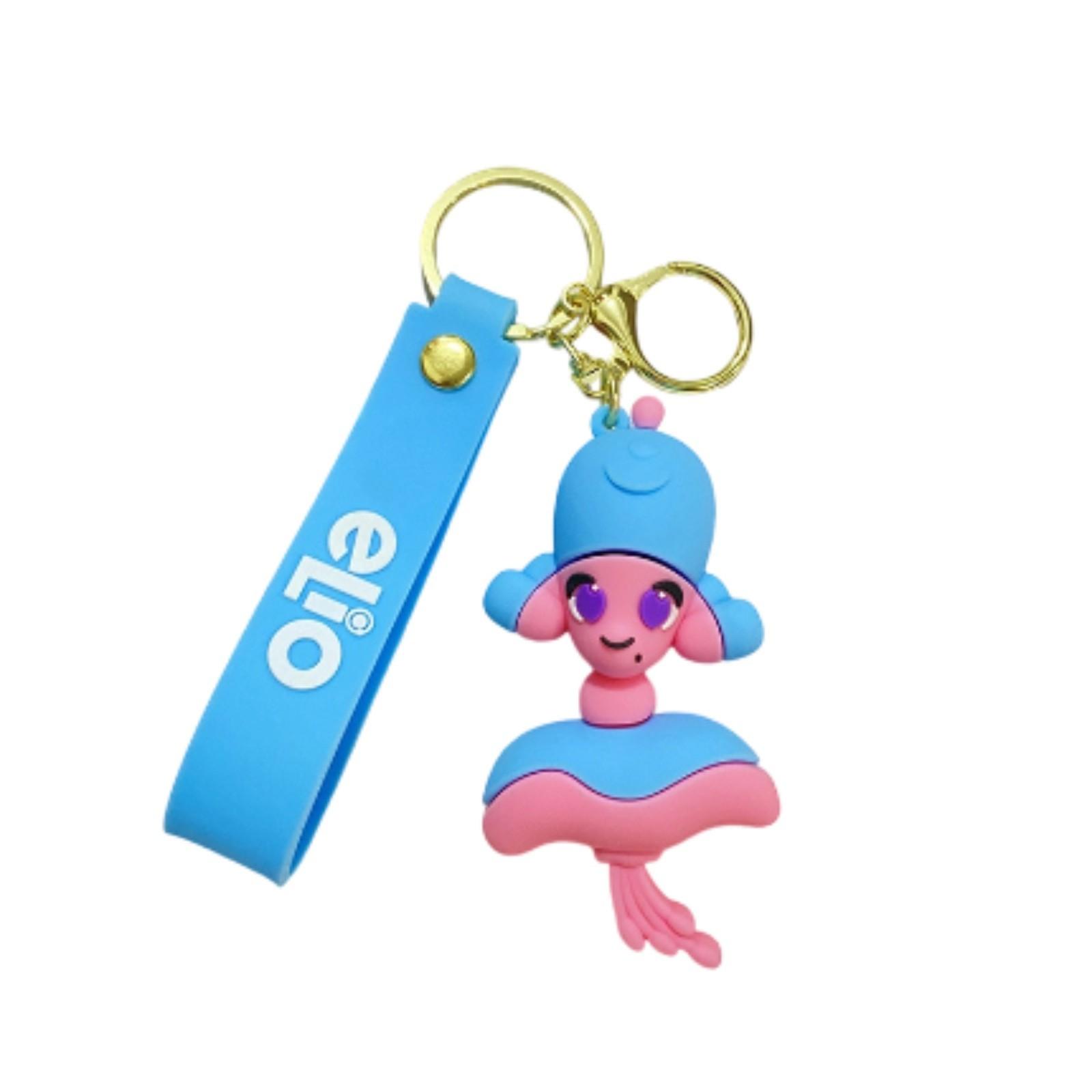 

Брелок для ключей Мужской и женский кулон Забавный и милый подарочный брелок One Size