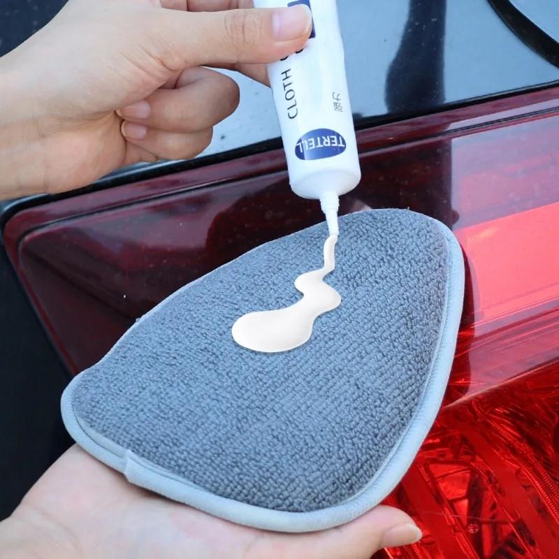 Car Washing Gloves Cleaning Sponge Wipe Car Wheels Cleaning Waxing Dual Purpose Sponge Block Double Side Car Paint Care Tools