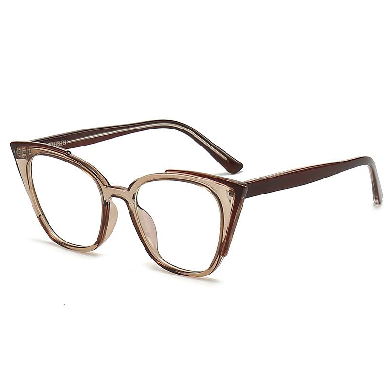 Cat Eye Glasses Women's New Fashion Retro Eyewear Ultra Light TR90 Specs 7024 Myopia Optical Prescription Eyeglass Frame
