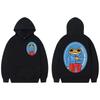 The Cute Little Frog Print Hoodie Pullover Is Suitable for Both Men and Women for Autumn and Winter Street Casual Sports