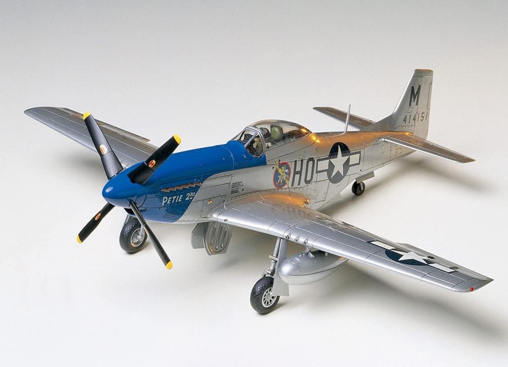 Tamiya Masterpiece Aircraft Series 40 US Army North American Mustang Plastic Model Kit 61040 1/48 No. P-51D