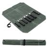 Borsa porta coltelli impermeabile in tela, borsa porta coltelli, elegante roll porta coltelli da chef, custodia da viaggio