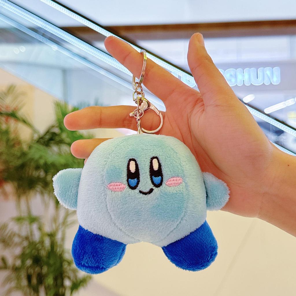 Kirby Pink Plush Doll Keychain Charm