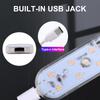 SEAMETAL Mini Touch Light for Car USB Rechargeable Led Light Magnetic Reading Lamp for Car Floor Trunk Hood