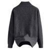 Men's  Fashion  Knitting  Pullover  Long Sleeves  Loose  Flip Collar  Sweater
