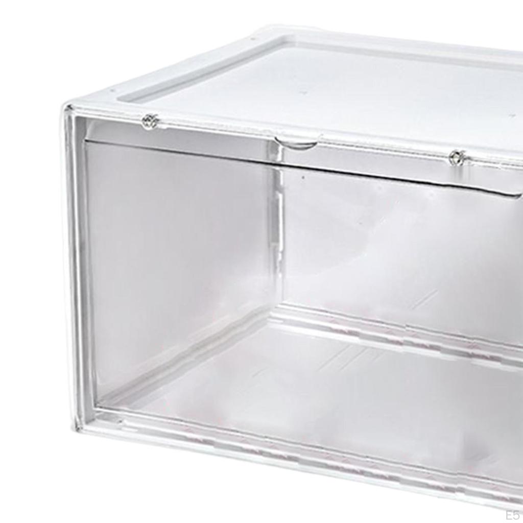 Basketball Storage Box Side Open Display Shoes Case Drawers