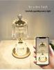 2025 Luxury Crystal Rechargeable Bedside Lamp - High-End Atmosphere Night Light
