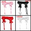 Sexy Sheer Suspender Women's Belt Lace Garter Stockings Bowknot