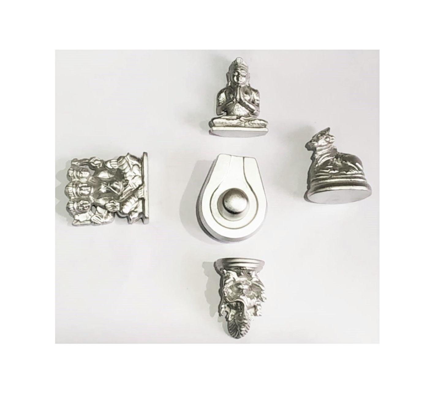 Статуэтки Парад Шива Паривар, Parad Shiva Parivar Idols, Kalyan Puja