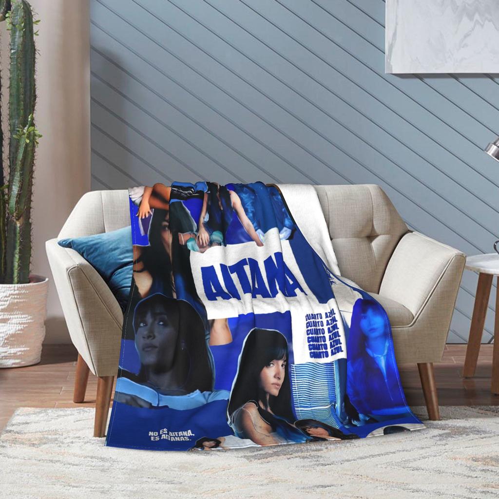 Aitanaed Singer Alpha Album Blanket Warm Cozy Fluffy  Throw Blankets for Bed 50x60 Inch Multiple Sizes Bedding Throws