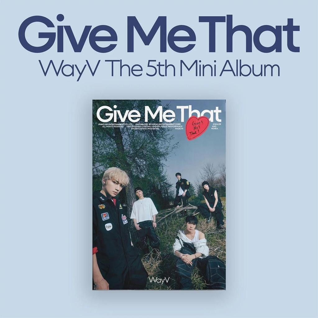 Album WayV – Give Me That (Fotoboek ver.) [5e Mini Album]