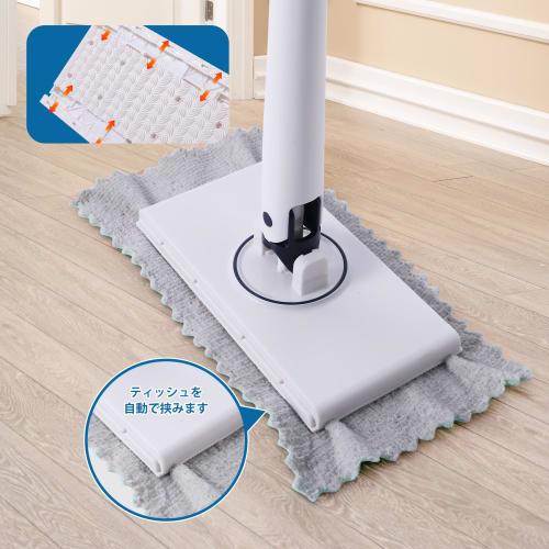 Eyliden Floor Wiper, Flooring Wiper, Touchless Wiper, Lightweight, Automatic Clamping, Glass Wiper, Glass Cleaning, Squeegee, Replaces in 1 Second, Fl