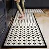 Kitchen Rug Long Carpet Absorbent Rug Non-slip Floor Mat American Style High-end Carpets Diatom Mud Mats Home Decoration Rugs