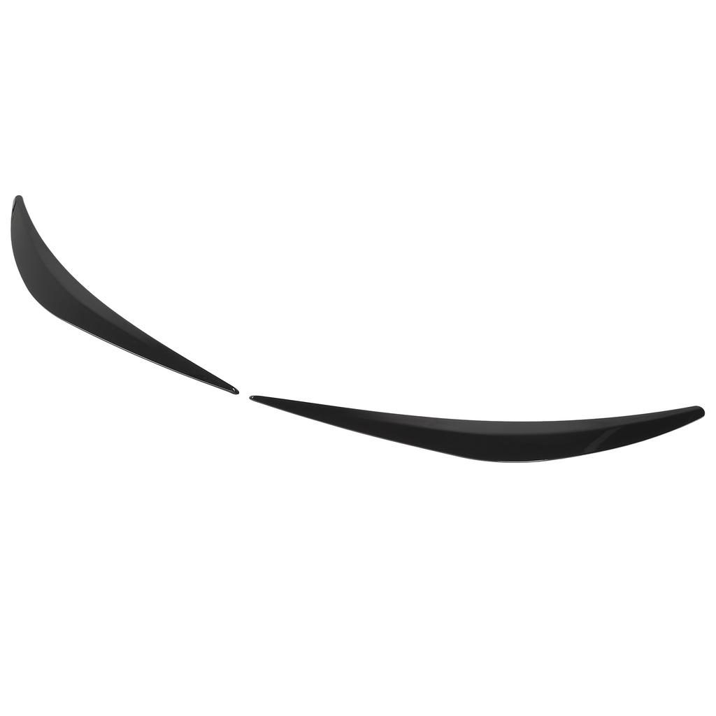 2Pcs Headlight Eyebrow Left Right Fade Proof Front Headlight Eyelid Trim Replacement for 0 2014 to 2023