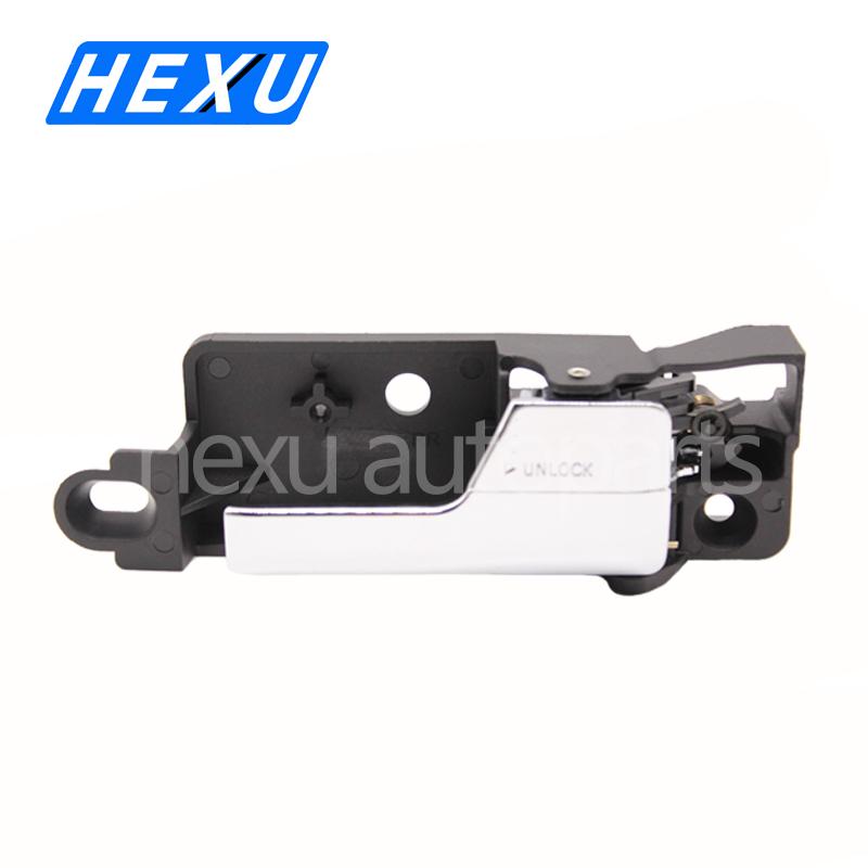 

Внутренняя хромированная дверная ручка для Ford Fusion ate 13 Milan MKZ 2006-2012 6E5Z5422601A 6E5Z5422600AA 6E5Z5422600A Rear Right