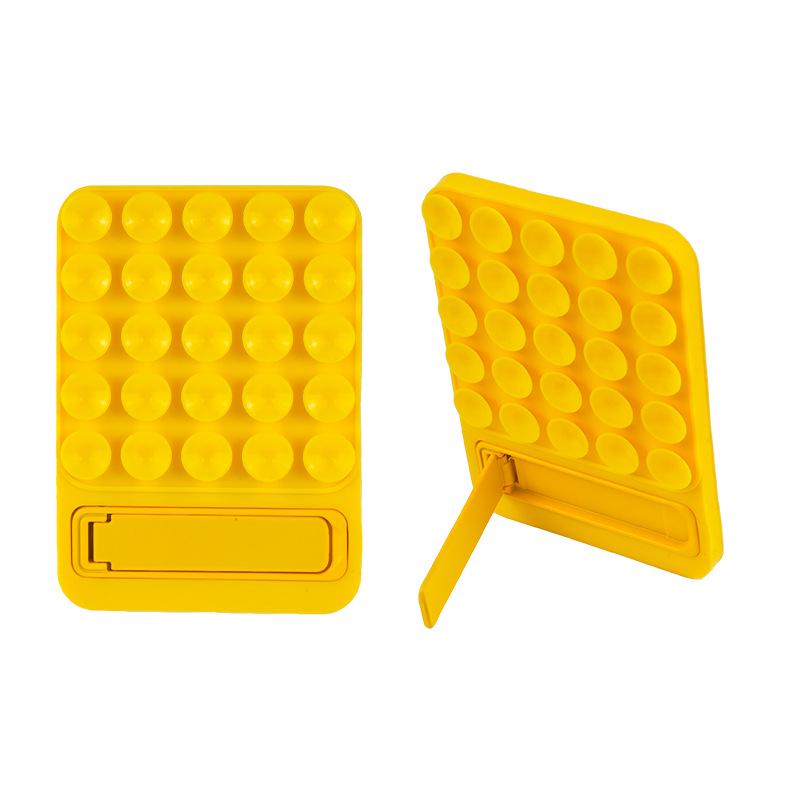 Silicone Anti-Slip Suction Cup Holder for Glass and Desktop