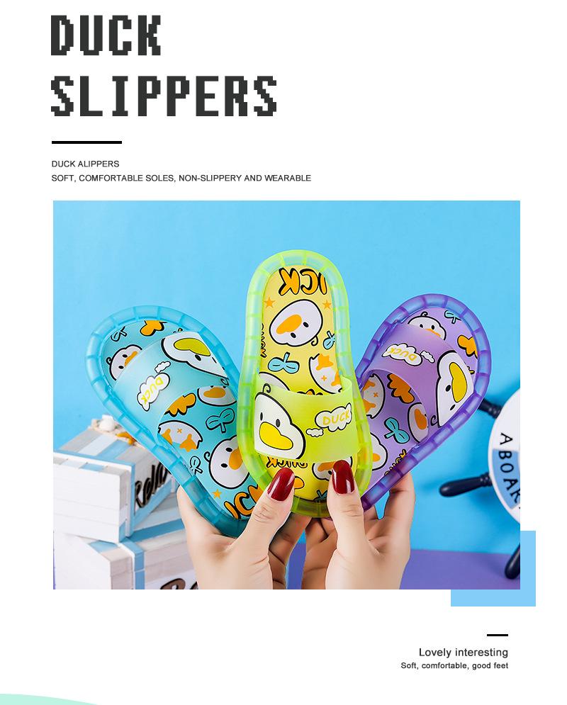 Pangpanglong Kids' Luminous Slippers - Cute, Anti-Slip for Indoor/Outdoor Use