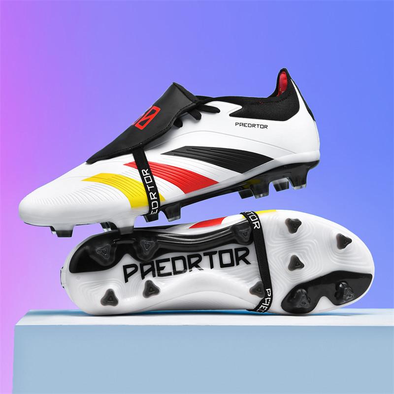 Flip Tongue Series 2025 New Seamless Craft AG Long Nail Football Shoes Youth TF Broken Nail Football Shoes